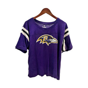 NFL Women's Team Logo Short Sleeve T-Shirt Ravens - Regular
